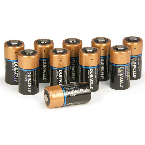 Duracell DL123A Battery - 10 Pieces