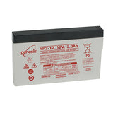 Enersys Genesis NP2-12 Battery - 12V 2.0Ah Sealed Rechargeable Lead-Acid