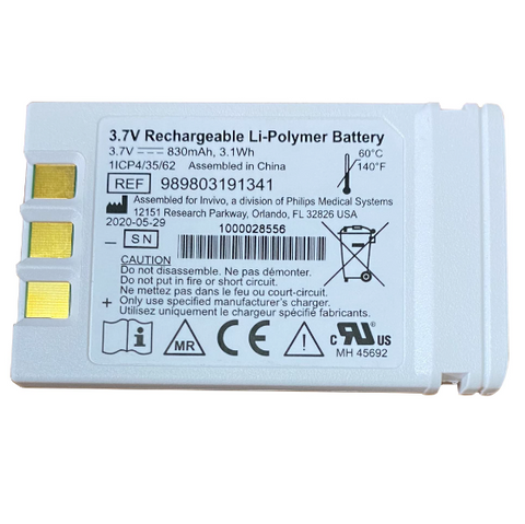 Philips Medical 989803191341 Battery for Expression MR Wireless ECG Patient Module