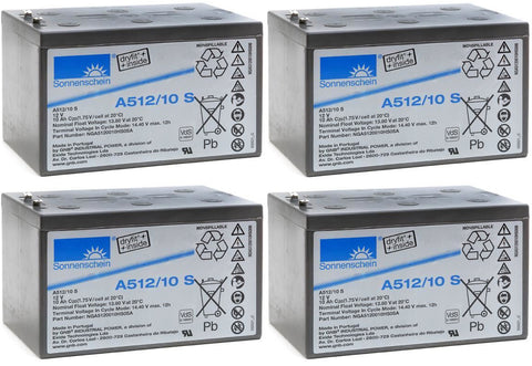 Kontron Autocart Wave Battery (Sonnenschein) (4 Battery Set)