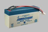Abbott Laboratories (Hospira, Ross) Life Care 5000 Plum, Plum XL, Plum XLM, PCA III Infusion Pumps Battery (Powersonic, 4 pin) (1-3/unit)