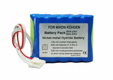 R&D Batteries 6011 BatteryNihon Kohden BSM, 2300, 2301A, 2303, 2304A, 2351A, 2354A, Lifescope I (10HR-4/3FAUC-NK) (608237) Battery