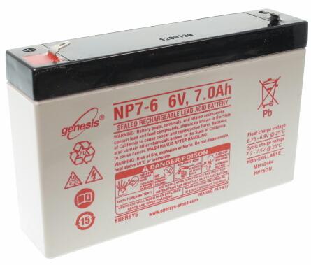 Life Line Systems ERC 400 Base Unit Battery (Requires 4/unit)