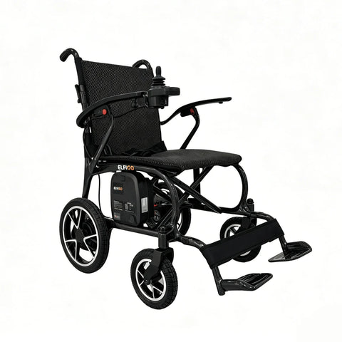 Ultra-Lite Carbon BW Lightweight Folding Electric Wheelchair – Carbon Fiber – 29.33 lbs