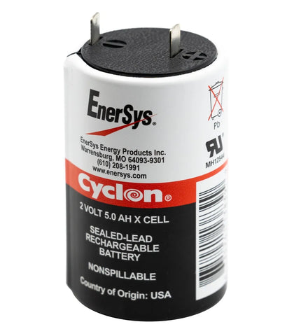 Enersys Cyclon 0800-0004 Battery - 2 Volt 5.0Ah X Cell