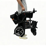Ultra-Lite Carbon BW Lightweight Folding Electric Wheelchair – Carbon Fiber – 29.33 lbs