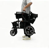 Ultra-Lite Carbon BW Lightweight Folding Electric Wheelchair – Carbon Fiber – 29.33 lbs