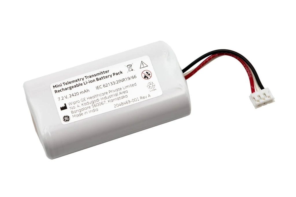 GE Healthcare 2051773-001 Battery - OEM for Mini Telemetry Wireless Fe ...