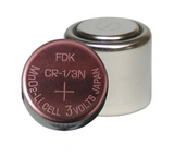 FDK CR-1/3N Battery - MnO2-Li Cell 3 Volts