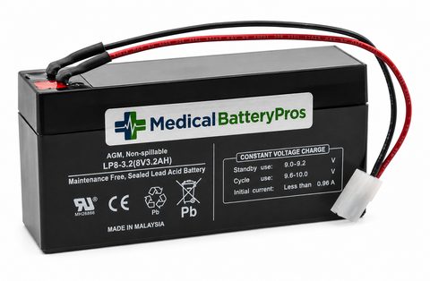 Abbott Laboratories Lifecare 5000 Plum Battery