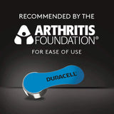 Size 675 Duracell Hearing Aid Batteries Activair Easy Tab - 60 Pieces - 10 Packs