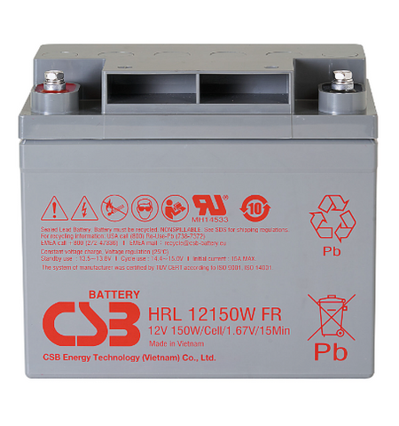 CSB HR12150WFR Battery