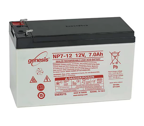 Enersys - Genesis - Yuasa NP7-12 Battery - .187" Terminals