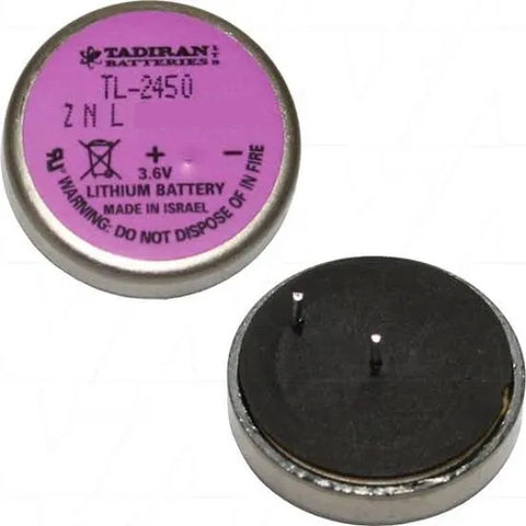Tadiran TL-2450 Battery - 3.6V 550mAh 3 Pin