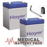 Hoyer HPL 402, HPL 600 Electric Lift (BAJ100001011) Battery (LINAK) (READ BELOW-Insert Kit)